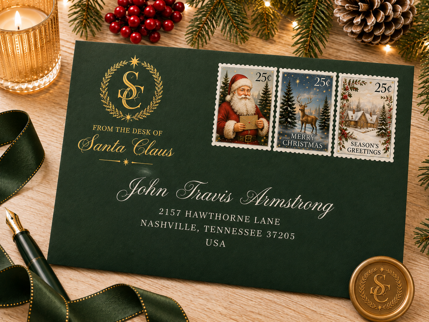 Personalized Letter from Santa
